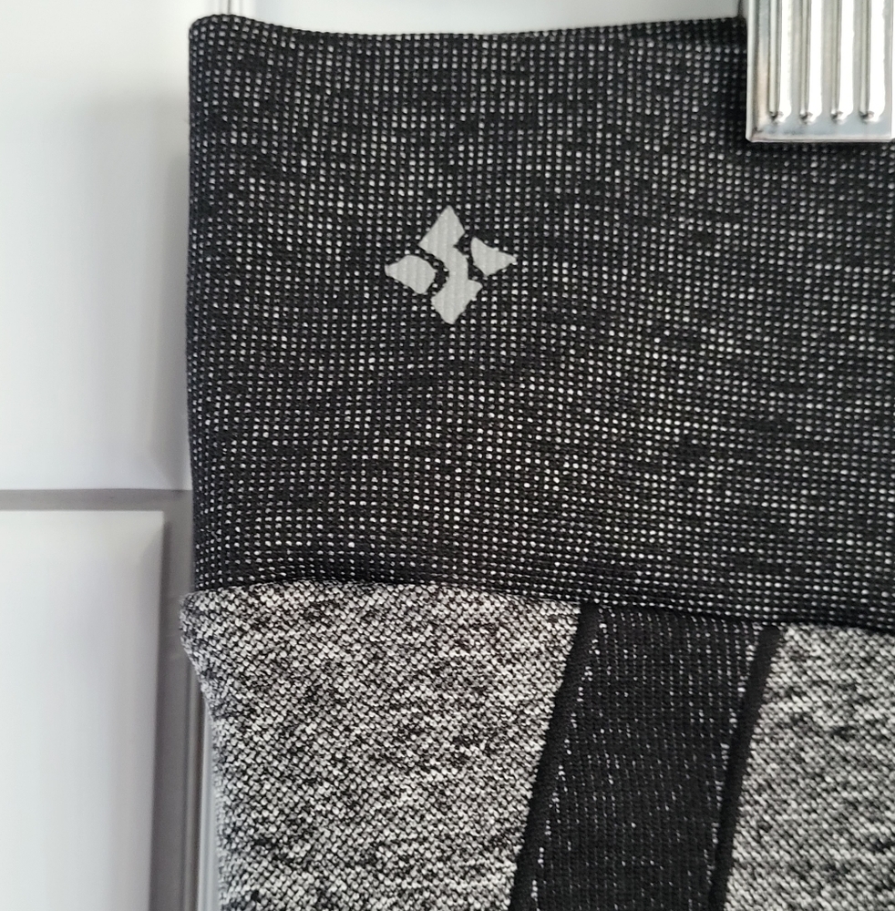 Nux Black & Heather Gray Color Block Compression … - image 7